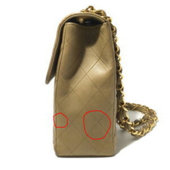 Christmas CHANEL Matelasse Chain Shoulder Bag Beige x - Picture 4 of 16